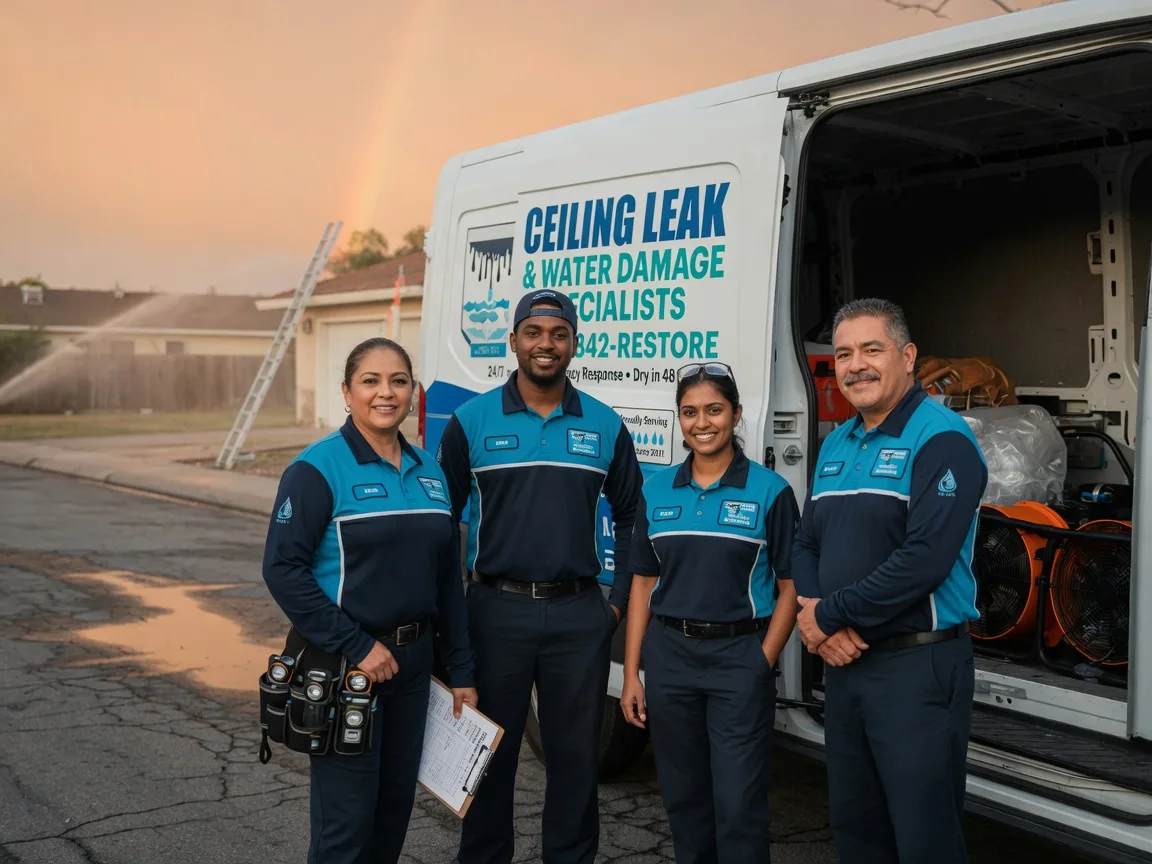 Ceiling Leak Cleanup company in Trinity, TX
